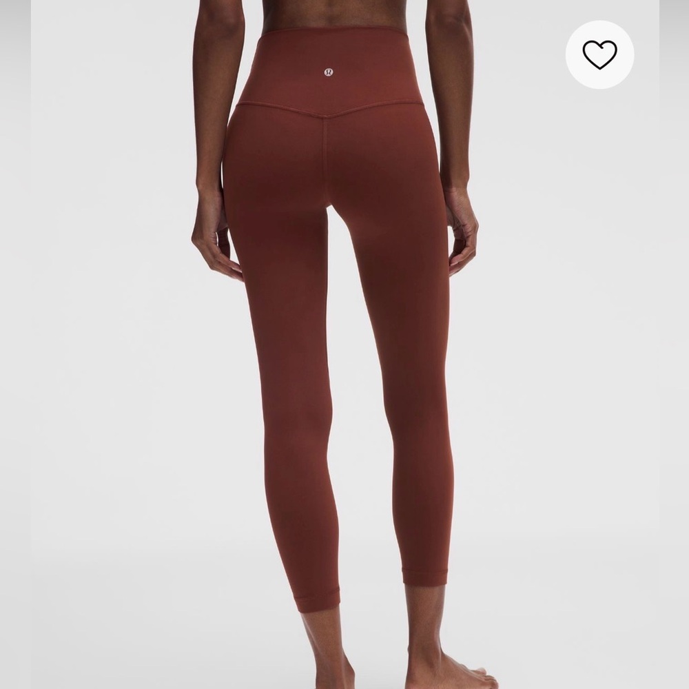 Lululemon Align No line leggings Cranberry charm